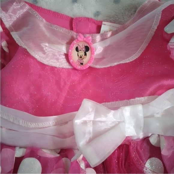 Disney Minnie Mouse Pink Dress for a Baby Size 12-18 months - Picture 5 of 8